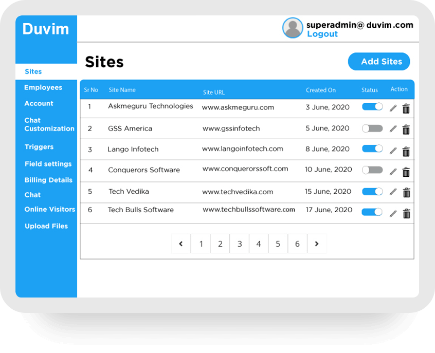 live chat service